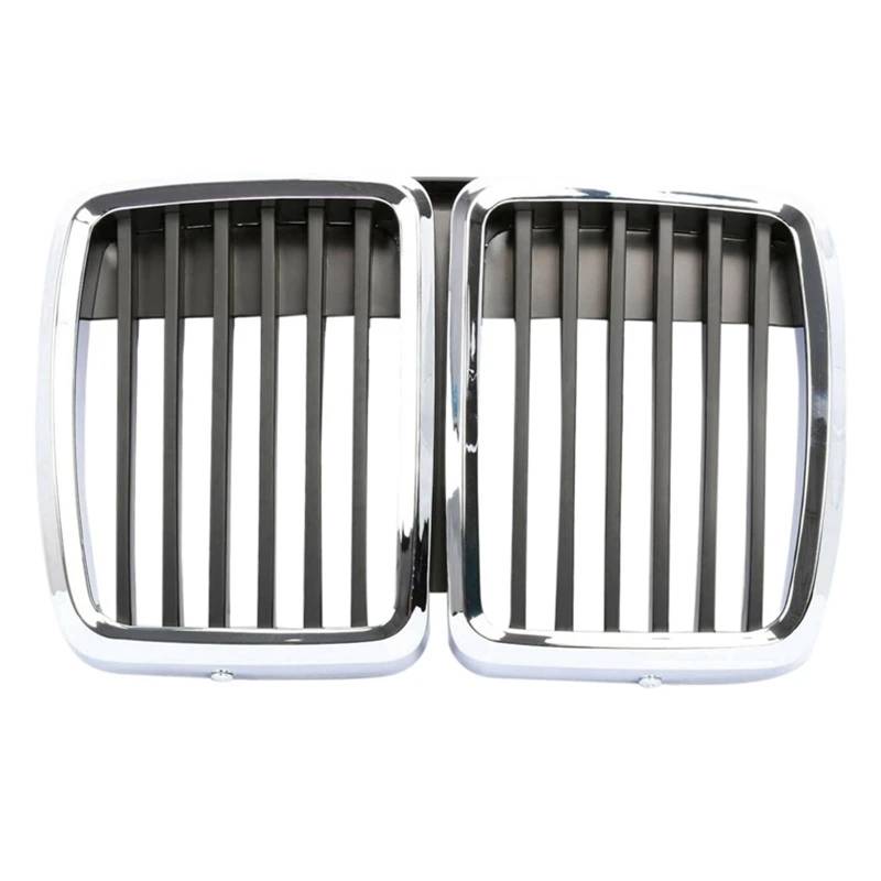 SLKDXL [Replacement] Fronthauben-Nierengrill, Grillmitte, Chrom Schwarz, for BMW, for E30, for M3, for 3er Serie, 1982-1991 von SLKDXL