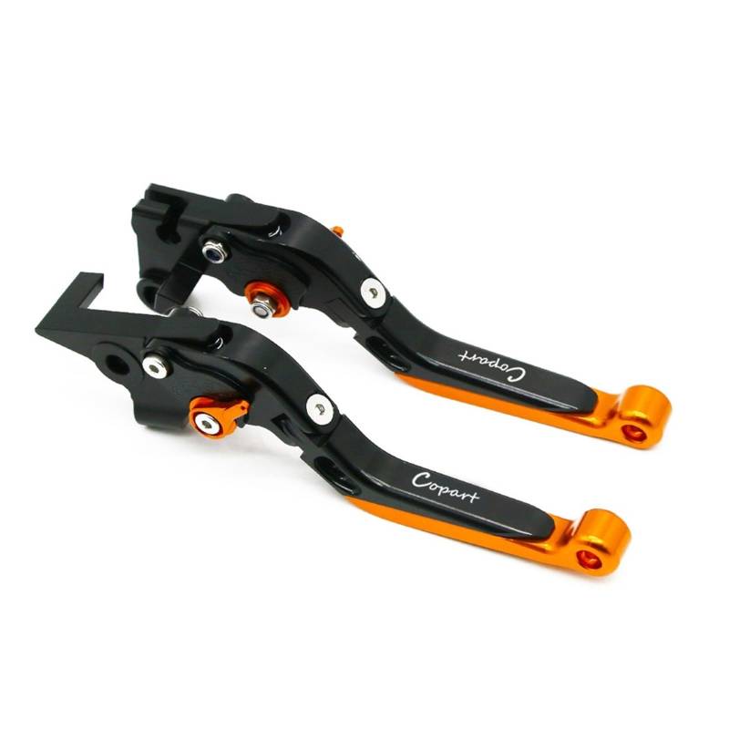 SLMPXSGH Für Suzuki GSX-R750 GSXR 750 1996 1997 1998 1999 2000 2001 2002 2003 Motorrad Klappbare Ausziehbare Bremskupplungshebel(Orange) von SLMPXSGH