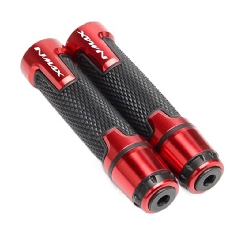 SLMPXSGH Motorcycle Grip for Yamaha NMAX125 NMAX155 Motorcycle Grip Gloves (Red) von SLMPXSGH