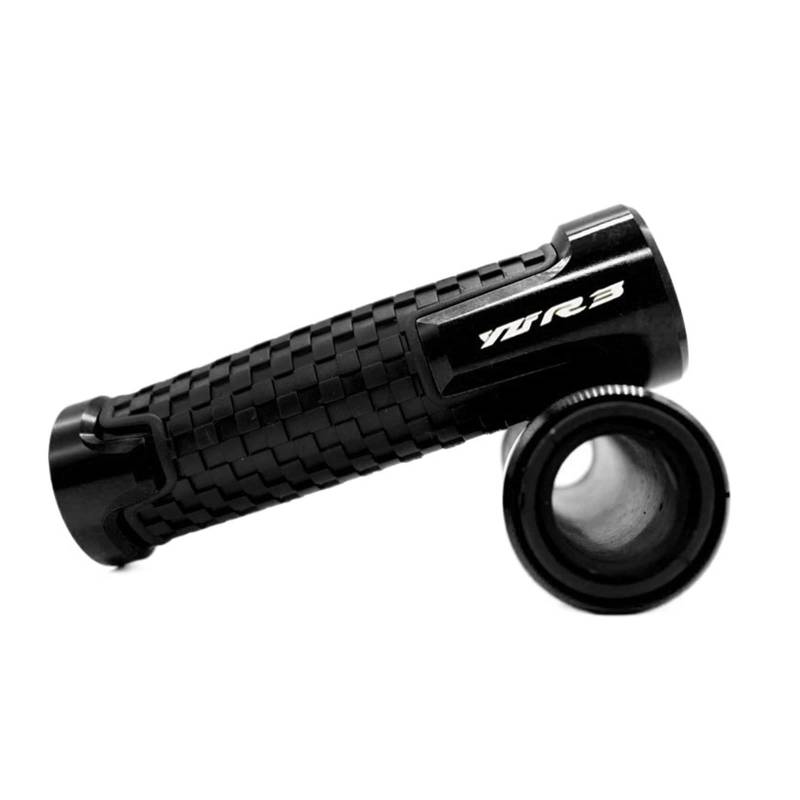 SLMPXSGH Motorrad-Lenkergriffschutz Für Yamaha YZF-R3 Motorrad 7/8 Zoll Zoll 22 Mm Rutschfester Lenkergriff (Black) von SLMPXSGH