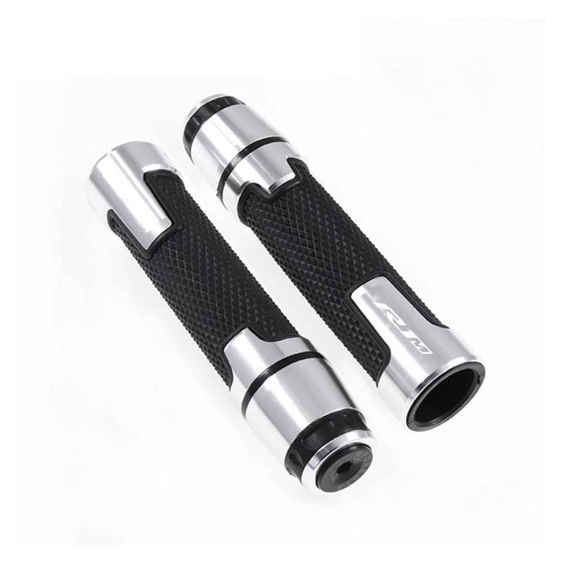 SLMPXSGH Neuheit Motorrad Lenkergriff Für Yamaha YZF 1000 R1M R1 M Motorrad Knopf Anti-Rutsch-Griff Ende Griff Griff (Silver) von SLMPXSGH