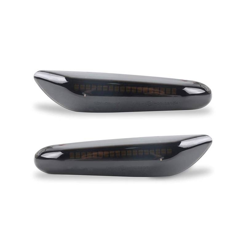 SLPRO Seitenrauch Blinker Klarglas passend für 1er E81 E82 E87 E88 3er E90 E91 E92 E93 E46 5er E60 E61 X1 X3 von SLPRO