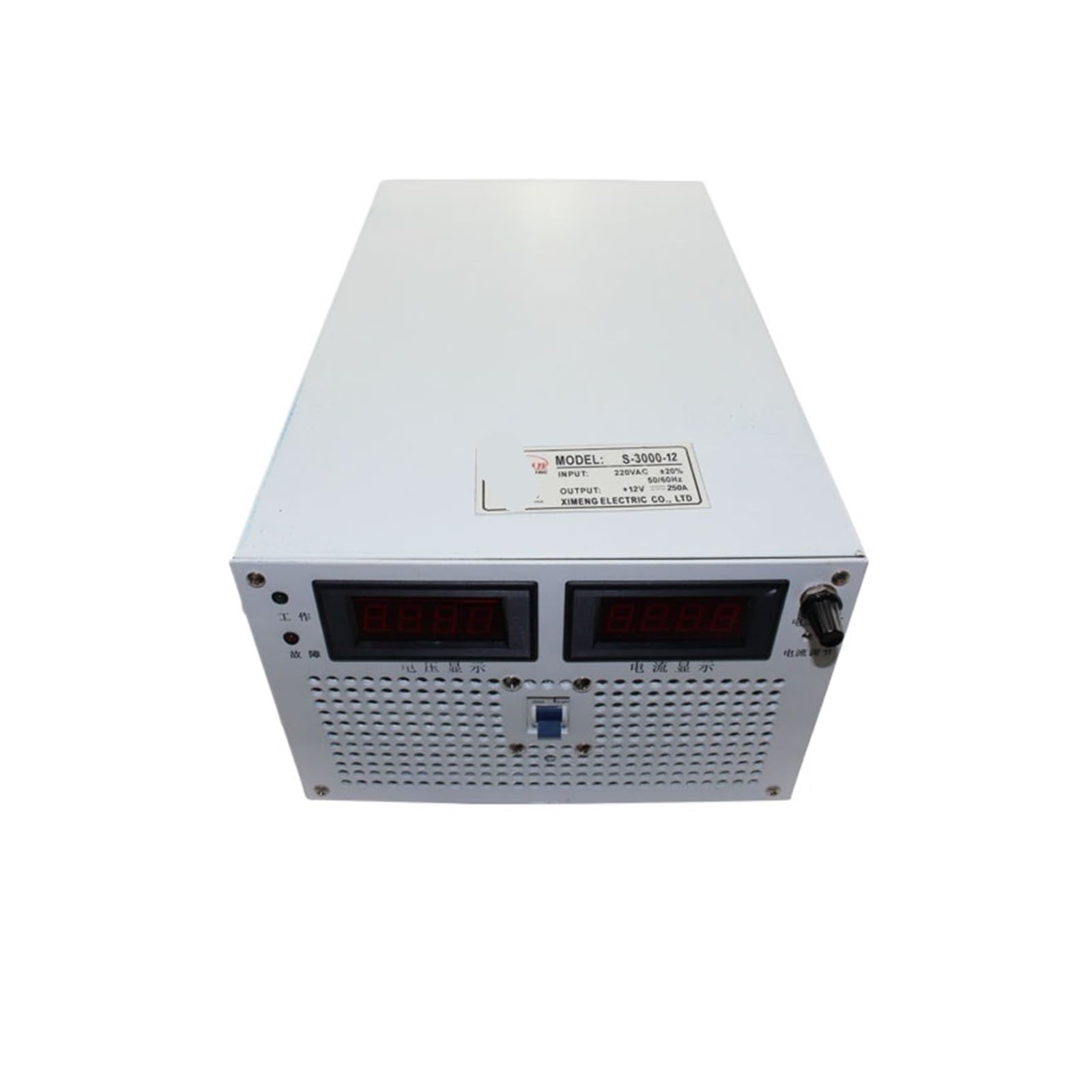 3000W 12V 250A Single Output AC/DC Switching Mode Power Supply SMPS 3000W 12V 250A Single Output AC/DC Switching Mode Power Supply SMPS von SLXWSXZE