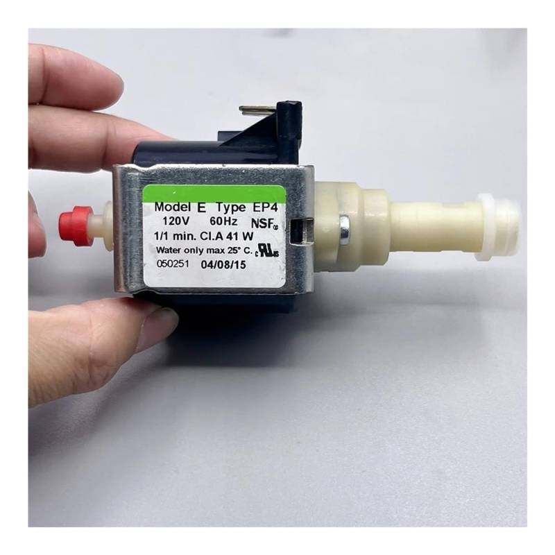 EP4 AC 120V Solenoid Vibratory Pump Electromagnetic Pump Coffee Machine Water Pump Plunger Pump High Pressure Flow 50cc/min Motor Starters von SLXWSXZE