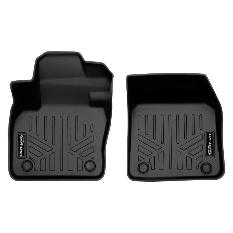 SMARTLINER Custom Fit Allwetter-Set 1. Reihe schwarz Fußmatten Liner Set kompatibel mit 2019–2022 Volvo XC40 von SMARTLINER