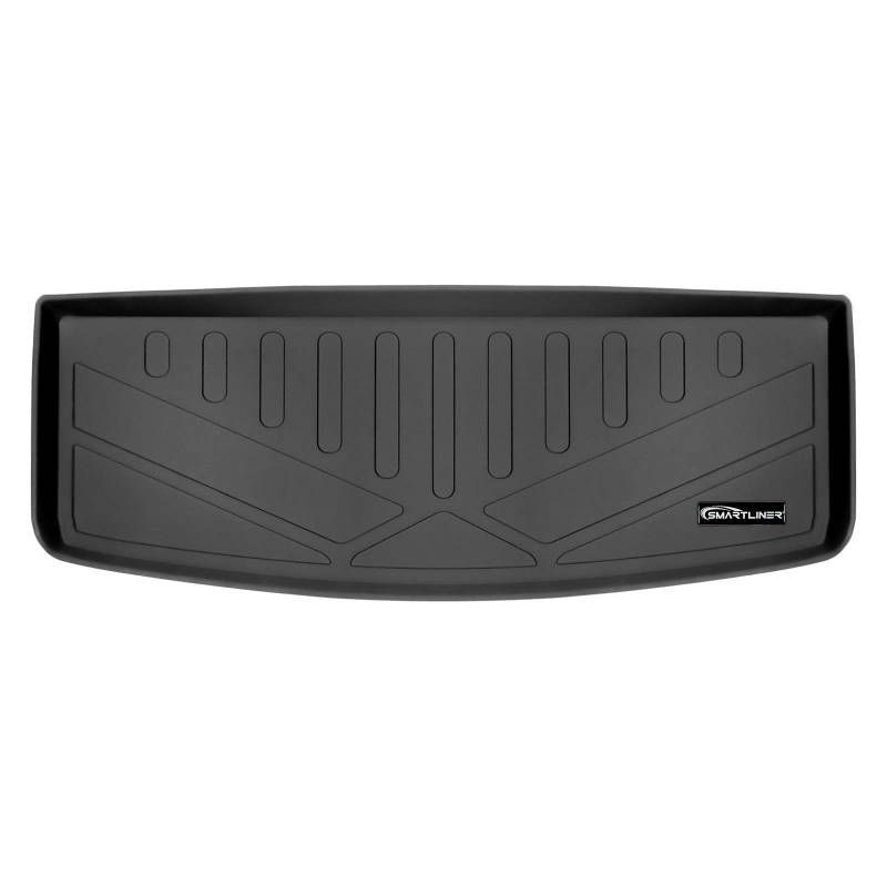 SMARTLINER Kofferraumwanne Bodenmatte hinter 3. Sitzreihe schwarz für 2017–2021 GMC Acadia mit 3. Sitzreihe – kein Gelände von SMARTLINER