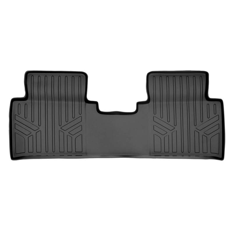 SMARTLINER Passgenaue Fußmatten, 2. Reihe, Schwarz, kompatibel mit Buick Envision 2016–2020 von SMARTLINER