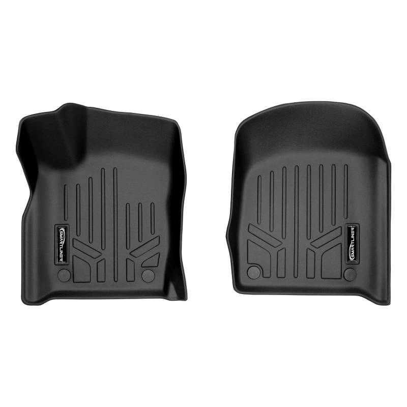 SMARTLINER Passgenaue Fußmatten 1. Reihe Set schwarz für Jeep Grand Cherokee/Dodge Durango 2016-2020 von SMARTLINER