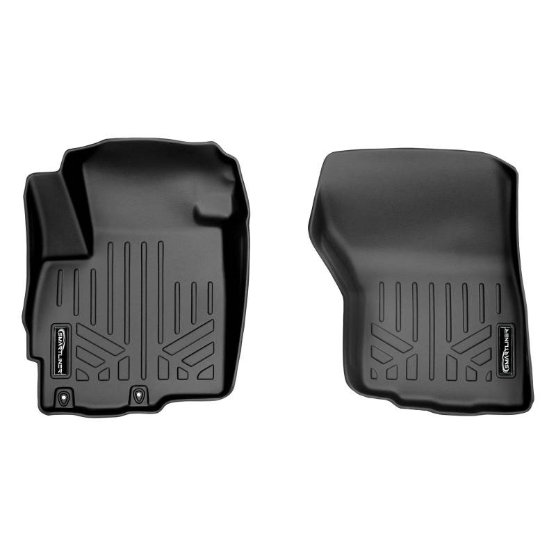SMARTLINER Passgenaue Fußmatten 1.Reihe Liner Set schwarz für 2011-2020 Mitsubishi Outlander/Outlander Sport von SMARTLINER