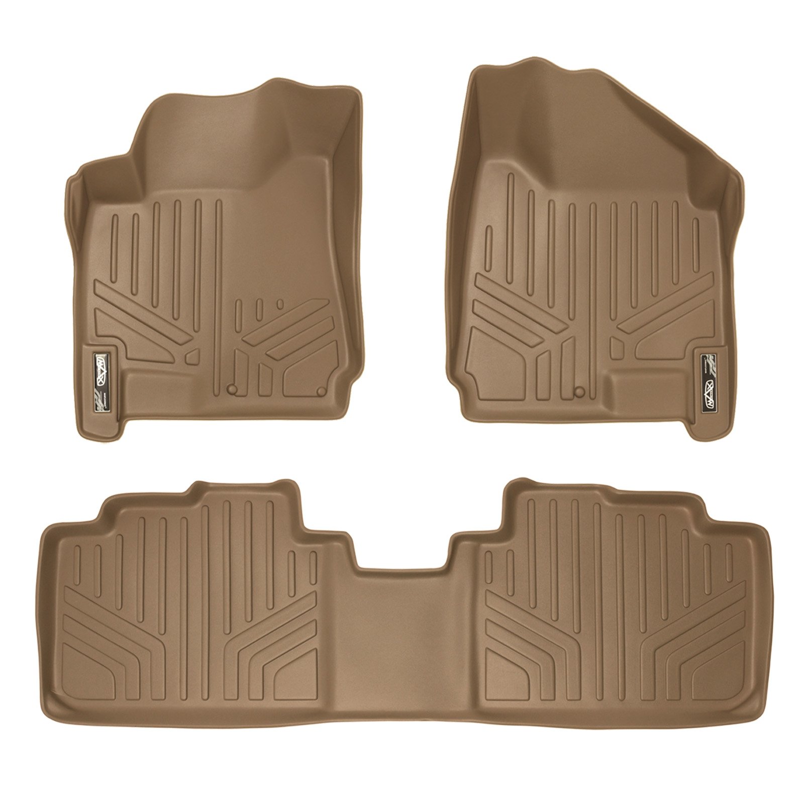 SMARTLINER Passgenaue Fußmatten 2-reihiges Set Tan für 2010-2016 Cadillac SRX – alle Modelle SMARTLINER Passgenaue Fußmatten 2-reihiges Set Tan für 2010-2016 Cadillac SRX – alle Modelle von SMARTLINER