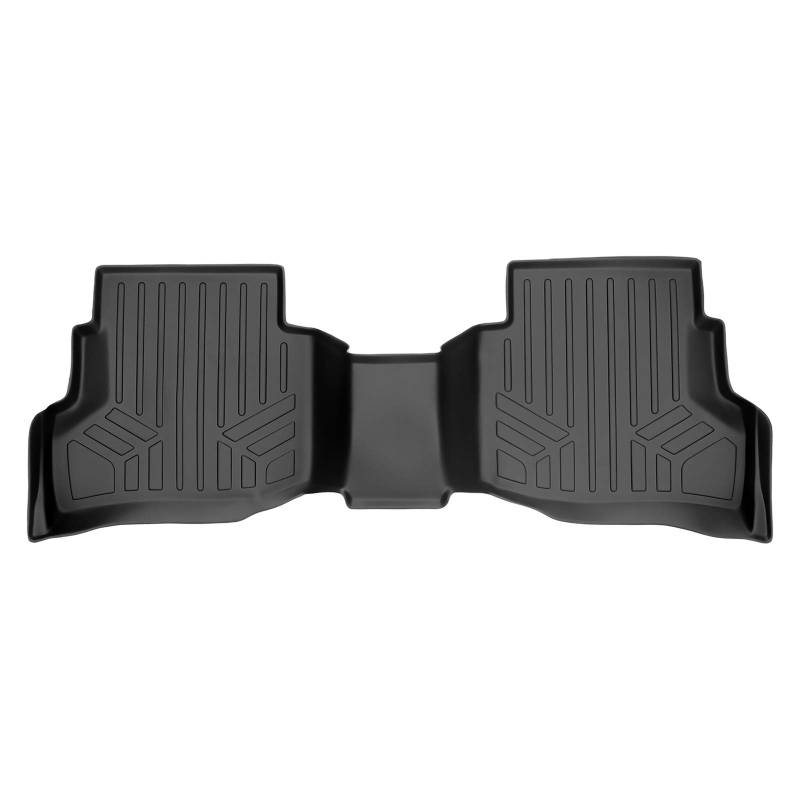 SMARTLINER Passgenaue Fußmatten 2. Reihe Gummimatten Auto Liner Schwarz für Mazda CX-9 2016-2021 von SMARTLINER