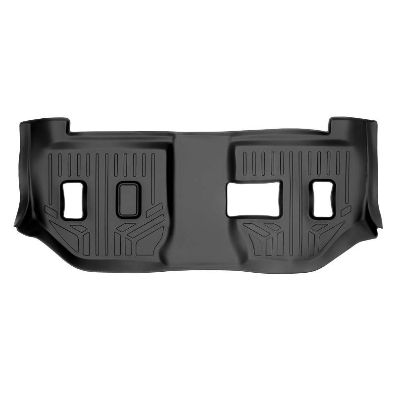 SMARTLINER Passgenaue Fußmatten 3rd Row Liner schwarz für 2nd Row Bench Seat 2015-2020 Suburban/GMC Yukon XL/Escalade ESV von SMARTLINER