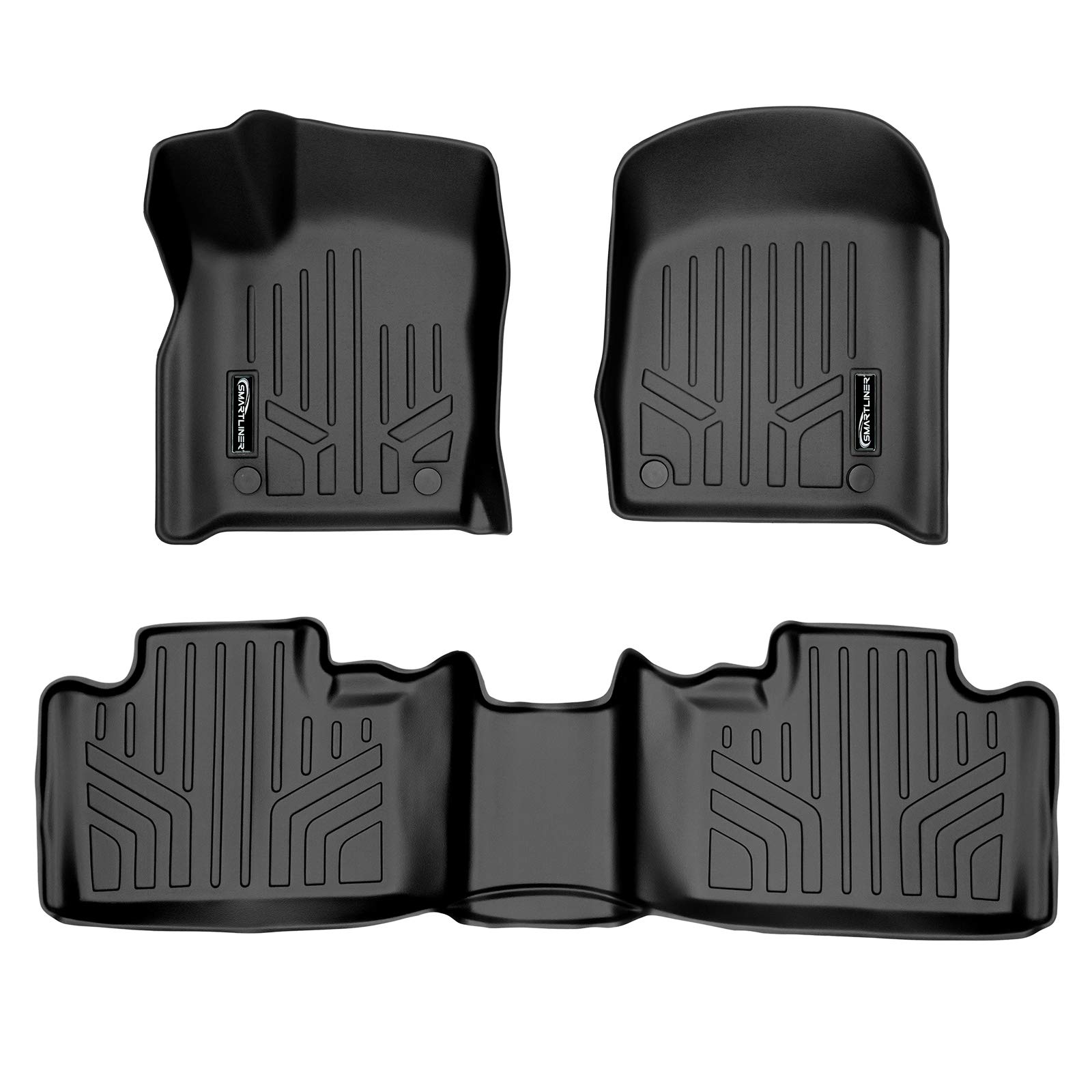 SMARTLINER - SA0315/B0071 Passgenaue Fußmatten 2-reihig Set schwarz für Jeep Grand Cherokee/Dodge Durango 2016-2021 SMARTLINER - SA0315/B0071 Passgenaue Fußmatten 2-reihig Set schwarz für Jeep Grand Cherokee/Dodge Durango 2016-2021 von SMARTLINER