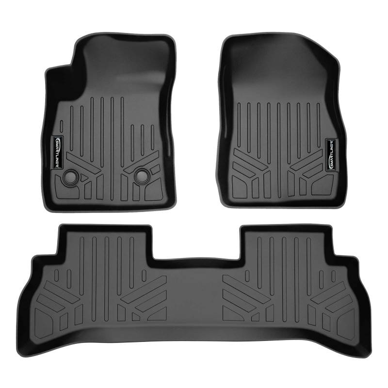 SMARTLINER - SA0511/B0511 Fußmatten 2-reihig Liner Set schwarz für 2020-2021 Buick Encore GX (nur passend für FWD) von SMARTLINER