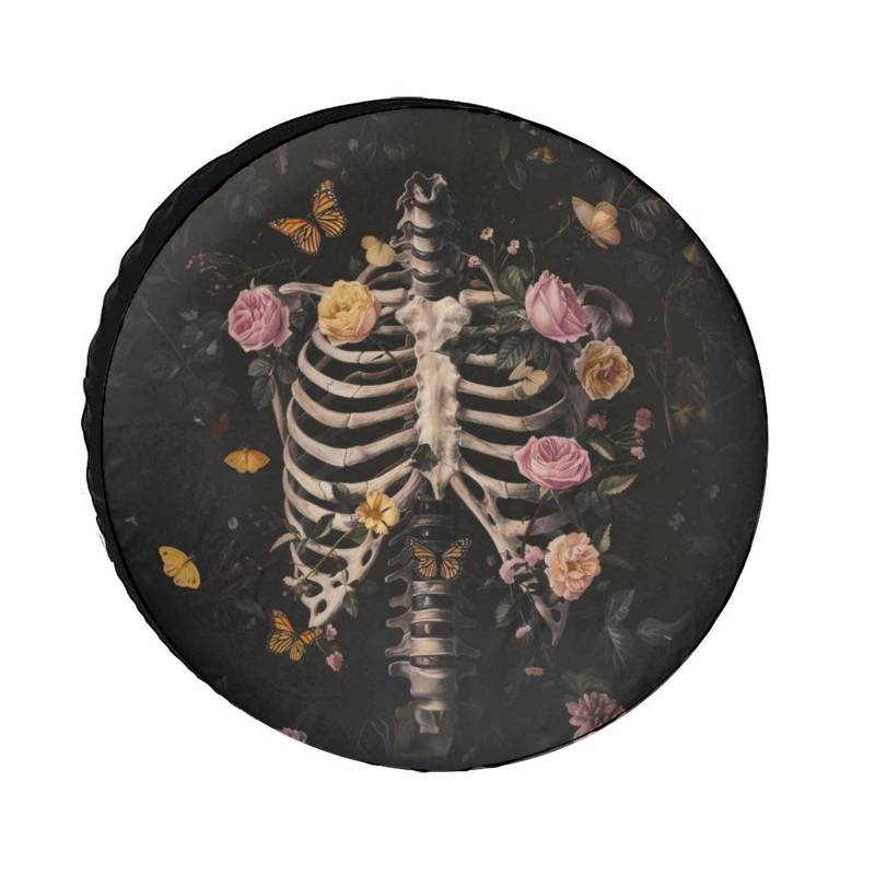 Sternum Butterfly Rose Reifenabdeckungen Radabdeckungen Schutzfolien Universal Fit RV SUV LKW Anhänger Zubehör von SMAZDFXX