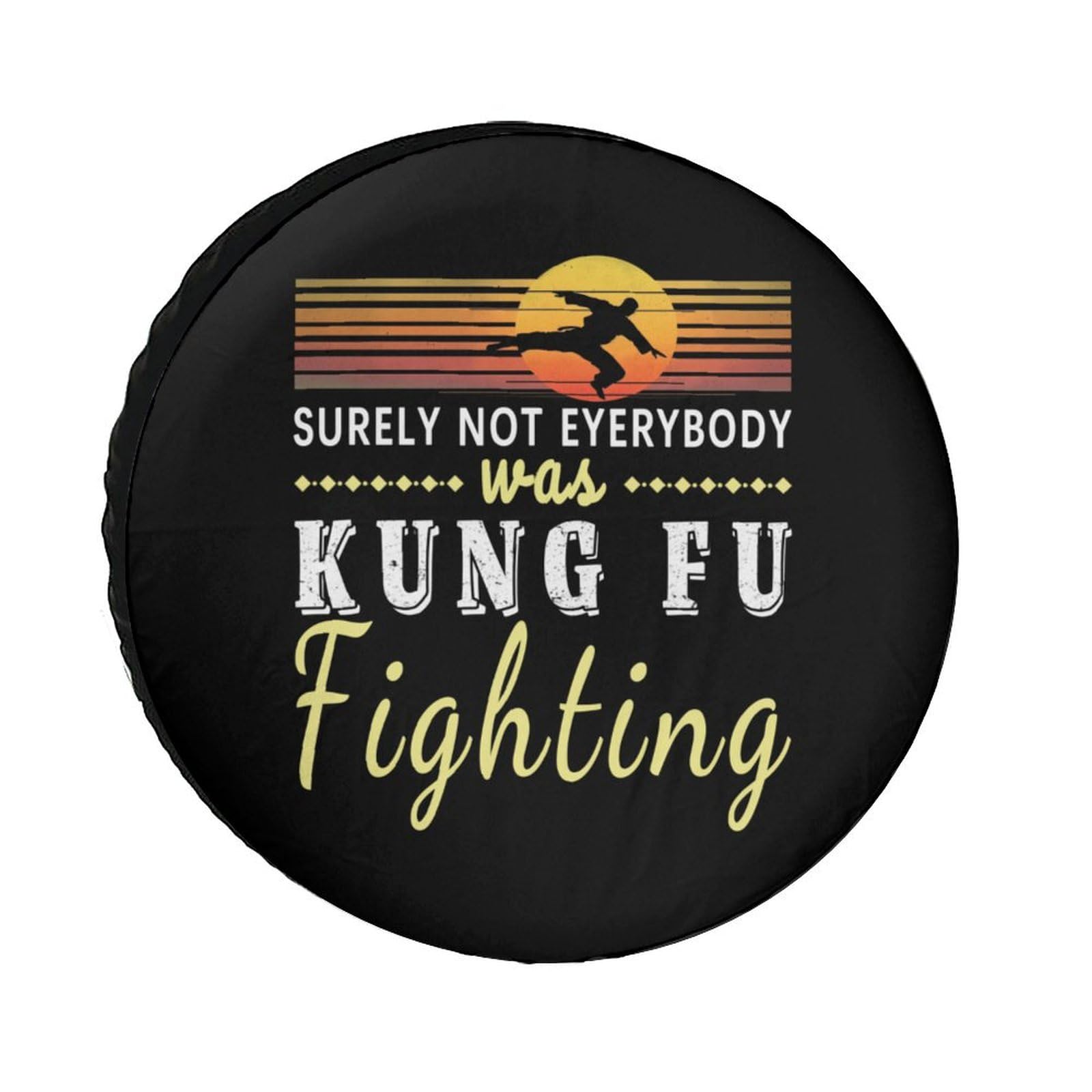 Sunset Kung Fu Reifenabdeckungen Radabdeckungen Schutzfolien Universal Fit RV SUV LKW Anhänger Zubehör Sunset Kung Fu Reifenabdeckungen Radabdeckungen Schutzfolien Universal Fit RV SUV LKW Anhänger Zubehör von SMAZDFXX