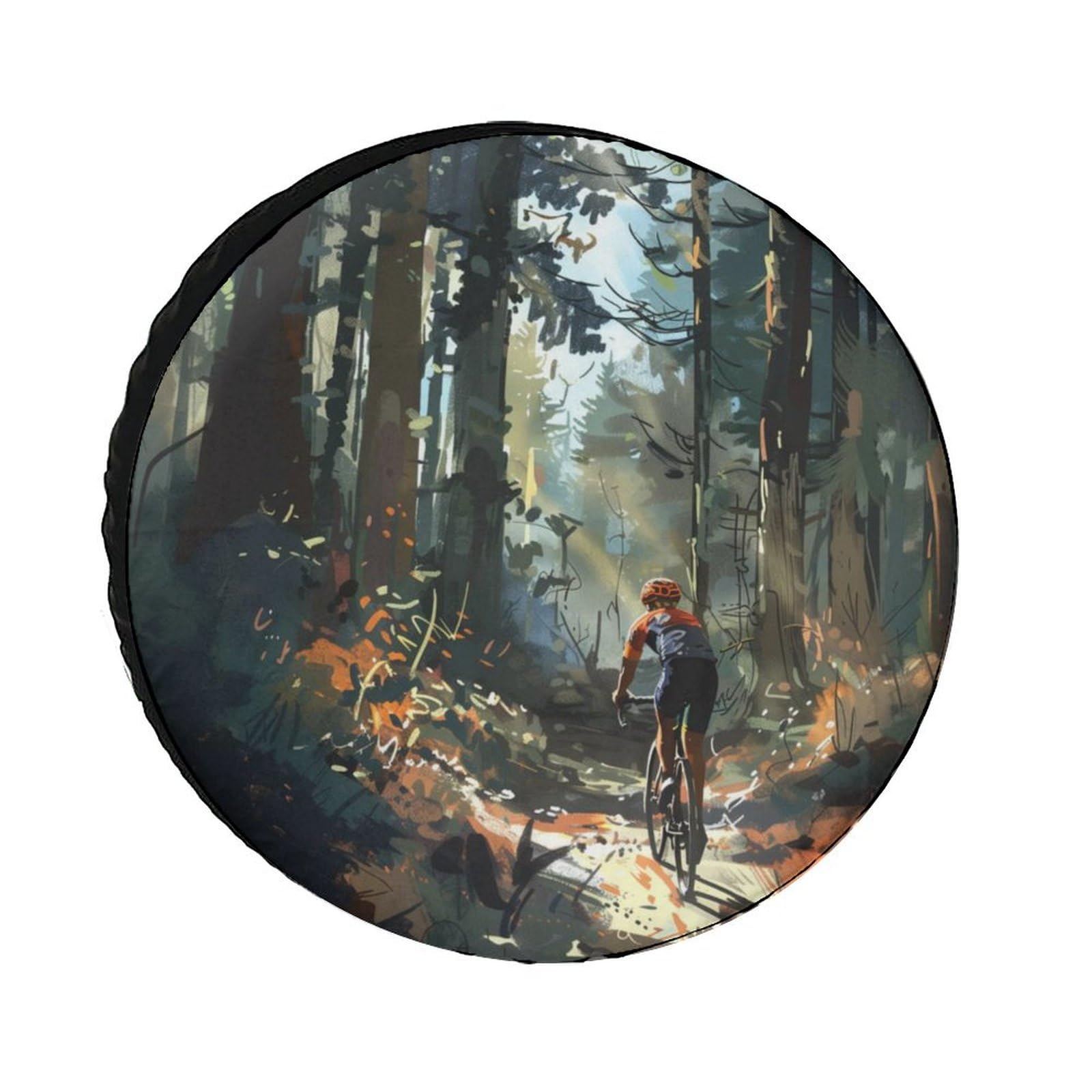 Vibrant Cycling Reifenabdeckungen Radabdeckungen Schutzfolien Universal Fit RV SUV LKW Anhänger Zubehör Vibrant Cycling Reifenabdeckungen Radabdeckungen Schutzfolien Universal Fit RV SUV LKW Anhänger Zubehör von SMAZDFXX
