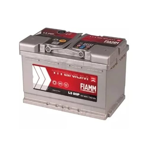 Auto Batterie Fiamm L380p 80 Ah 730 A 12 V neue Original von SMC