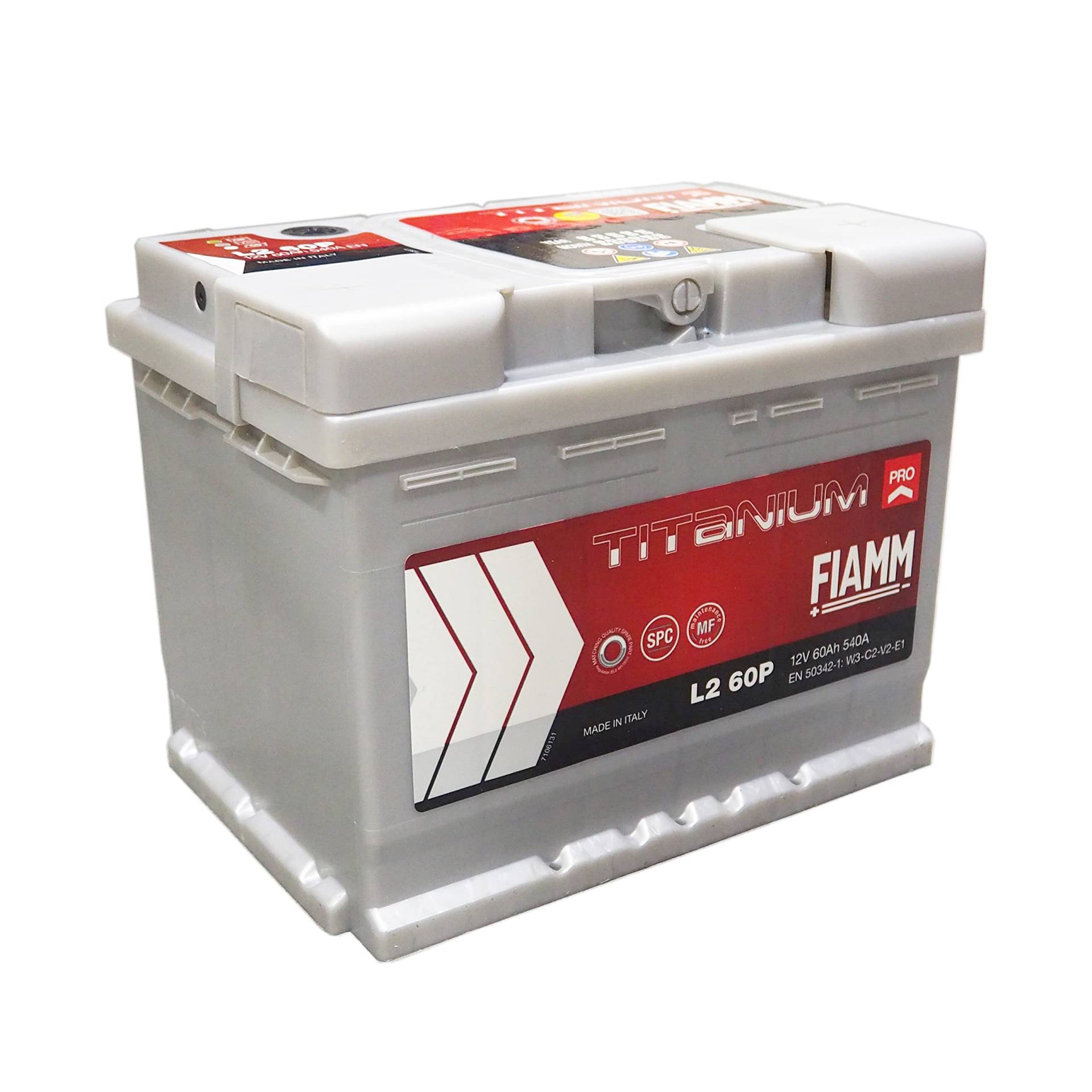 Auto-Batterie Fiamm Titanium 60 Ah von SMC