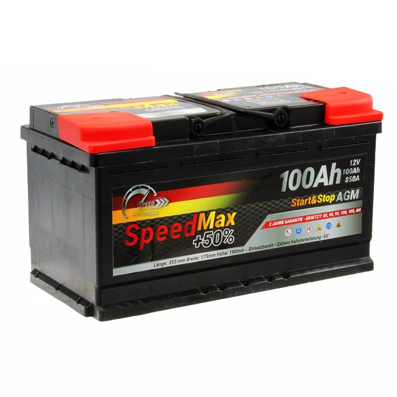 Autobatterie Speed Max Kit (L5100AGMMAX) von SMC