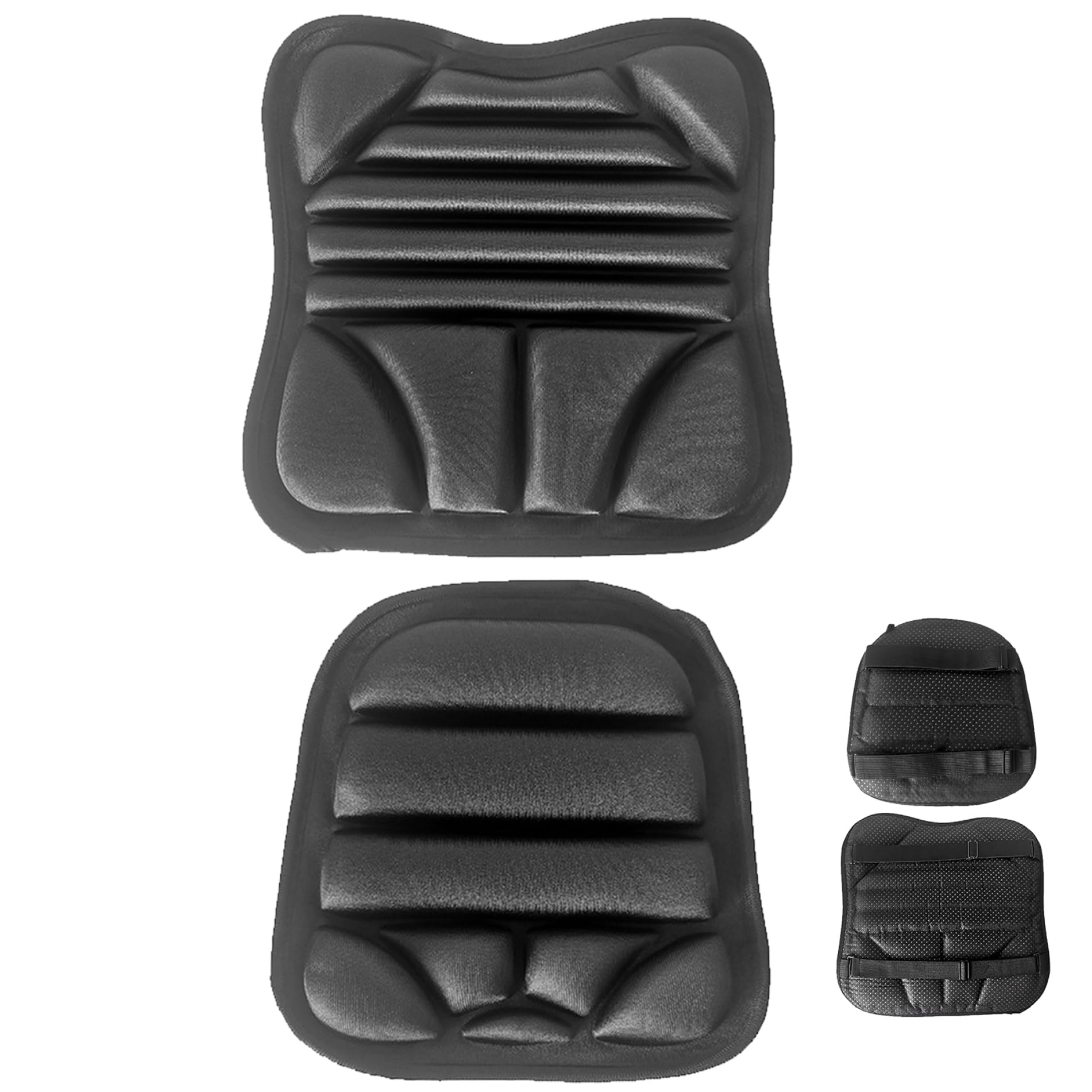 Motorrad Sitzkissen 2pcs Gel Motorrad Gelkissen Motorrad Sitzpolster wasserdichte Sonnenschutz universeller atmungsaktiver 3D Schrägstrich Stoßdämpfung vorderen Heckmotorbike Plattenabdeckung Motorrad Sitzkissen 2pcs Gel Motorrad Gelkissen Motorrad Sitzpolster wasserdichte Sonnenschutz universeller atmungsaktiver 3D Schrägstrich Stoßdämpfung vorderen Heckmotorbike Plattenabdeckung von SMELEYOU