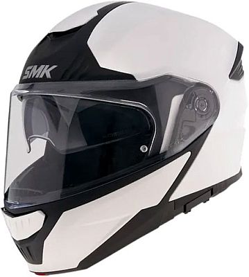 SMK Gullwing Solid, Klapphelm - Weiß/Schwarz - 3XL von SMK