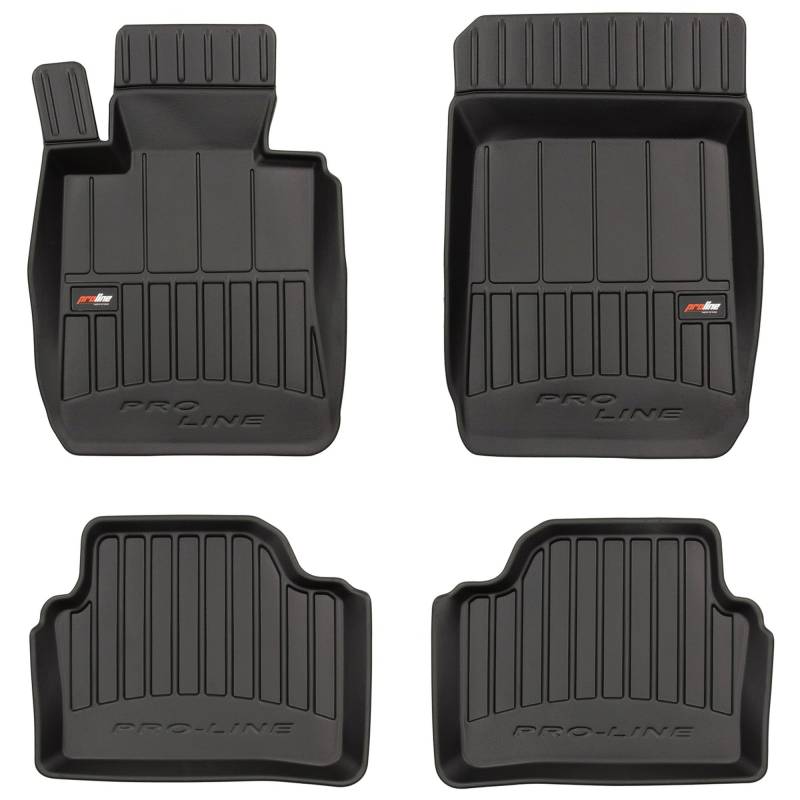 SMK Gummimatten auto fußmatten Satz passend für BMW 3er E90 2004-2012 Erleben Sie einen neuen Standard des Reisens mit rutschfesten auto fussmatten - Mehrjahres- auto teppiche für alle Straßenverhältn von SMK