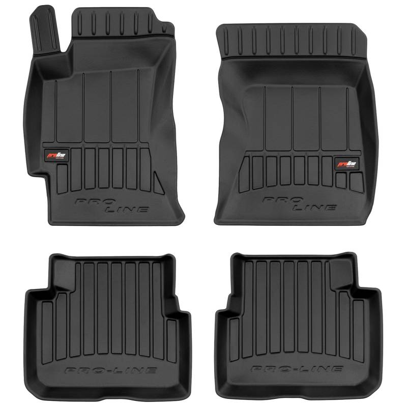 SMK Gummimatten auto fußmatten Satz passend für Subaru Forester III 2008-2013 Erleben Sie einen neuen Standard des Reisens mit rutschfesten auto fussmatten - Mehrjahres- auto teppiche für alle Straßen von SMK