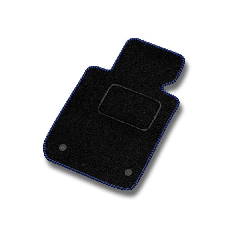 SMK Velours Standard Fahrermatte 1-teilig passend für Suzuki Swift V 2010-2017 - Standard, Gewebt, Blau Fahrerseite - Erleben Sie neuen Fahrkomfort mit einem Velours- Fahrermatte passend für Ihr AUT von SMK