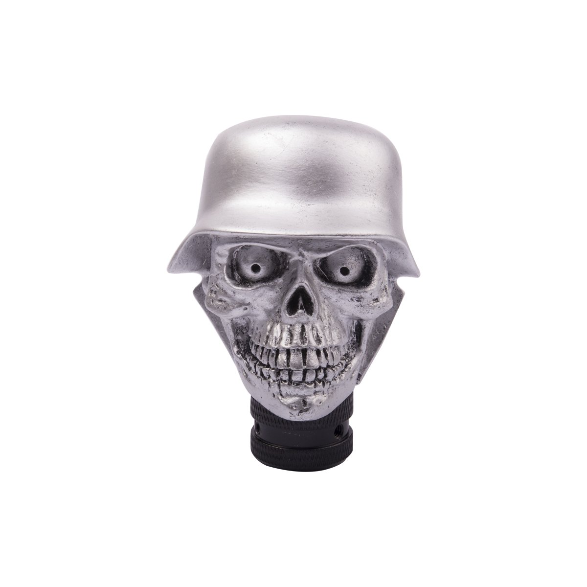 SMKJ Universal Auto Schaltknauf Aluminium Totenkopf Skull Schaltknüppel Shifter Knob für most Manuelles oder automatisches Getriebe Ohne RGA-Silber SMKJ Universal Auto Schaltknauf Aluminium Totenkopf Skull Schaltknüppel Shifter Knob für most Manuelles oder automatisches Getriebe Ohne RGA-Silber von SMKJ