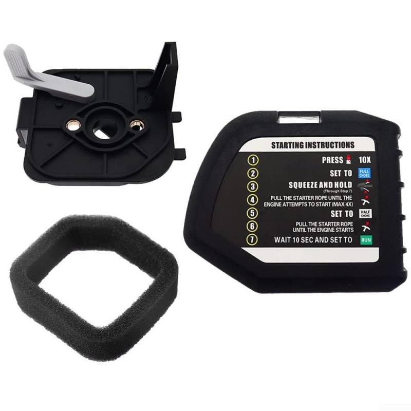 Luftfilter Set mit Abdeckung für Rasentrimmer RY251PH RY252CS RY253SS RY254BC inkl. Airbox Basiskomponenten von SMZhomeone