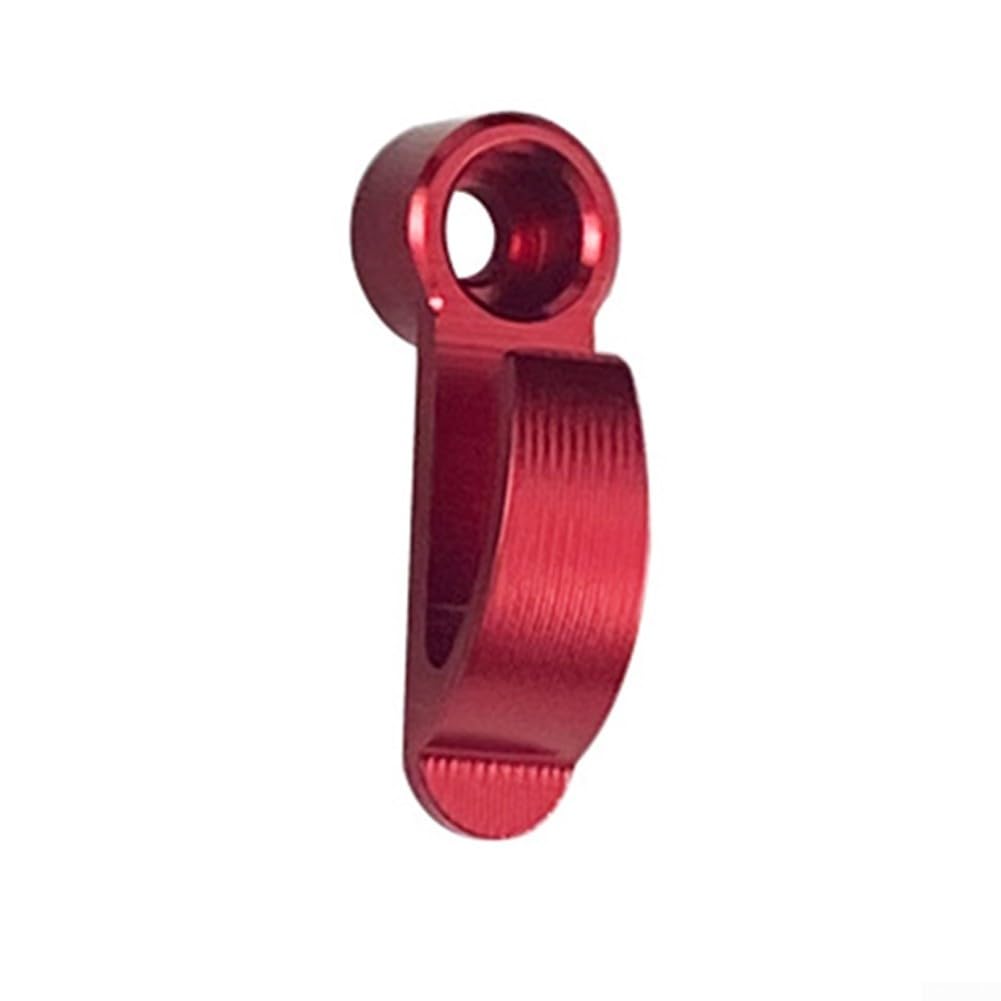 Motorradzubehör, Gepäckhaken aus Aluminiumlegierung, zur seitlichen Aufbewahrung und Sicherung von Taschen (rot) von SMZhomeone