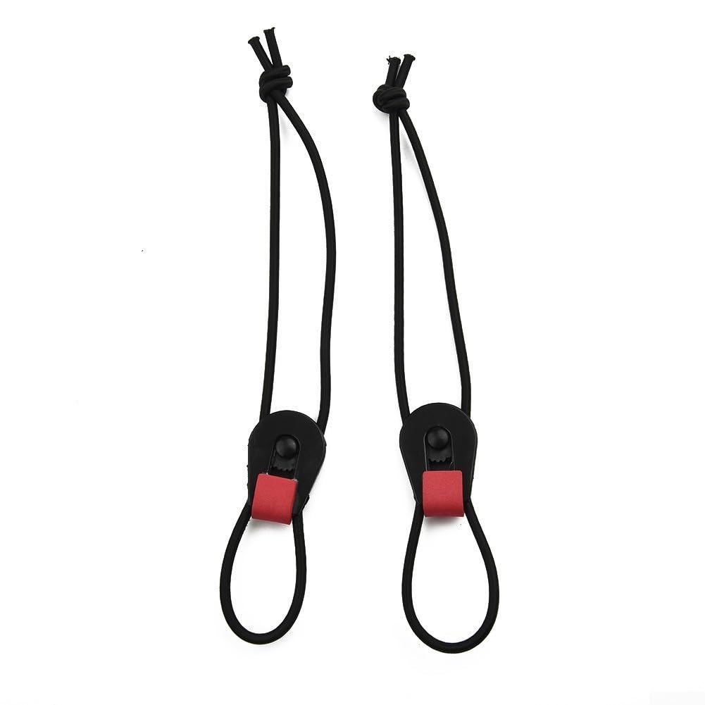 Schnellspann-Bungee-Leinensystem, 24 x Angelruten-Spanngurte für einfache Handhabung (2 Stück) von SMZhomeone