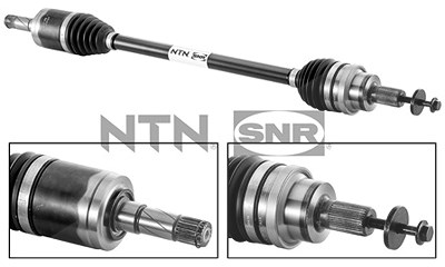 Snr Antriebswelle [Hersteller-Nr. DK65.004] für Volvo, VW von SNR