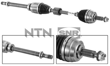Antriebswelle Vorderachse vorne rechts SNR DK55.016 von SNR