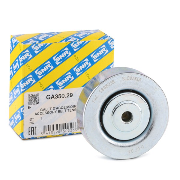 SNR Spannrolle OPEL,BMW,VAUXHALL GA350.29 11282244754,1340539,1340543 Spannrolle, Keilrippenriemen 90511627,90509273 SNR Spannrolle OPEL,BMW,VAUXHALL GA350.29 11282244754,1340539,1340543 Spannrolle, Keilrippenriemen 90511627,90509273 von SNR