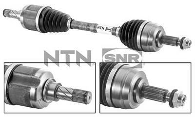 Snr Antriebswelle [Hersteller-Nr. DK55.038] für Dacia, Renault von SNR