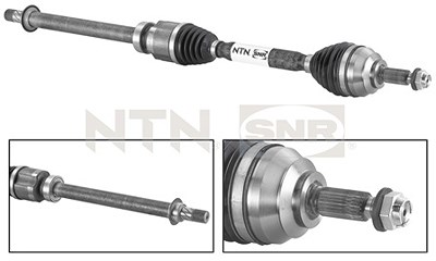Snr Antriebswelle [Hersteller-Nr. DK55.063] für Renault von SNR