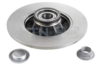 Snr 1x Bremsscheibe mit Radlager mit ABS-Ring Hinterachse [Hersteller-Nr. KF159.54U] für Citroën, Ds, Peugeot von SNR