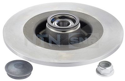 Snr Bremsscheibe hinten +Radlager+ABS-Ring [Hersteller-Nr. KF155.78U] für Renault von SNR