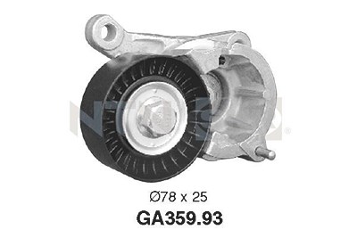 Snr Spannrolle, Keilrippenriemen [Hersteller-Nr. GA359.93] für Citroën, Fiat, Lancia, Peugeot von SNR