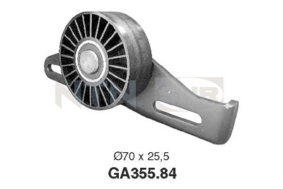 Snr Spannrolle, Keilrippenriemen [Hersteller-Nr. GA355.84] für Dacia, Nissan, Renault, Renault Trucks von SNR