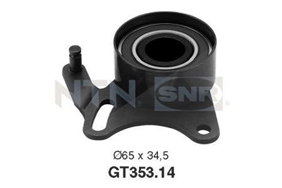 Snr Spannrolle, Zahnriemen [Hersteller-Nr. GT353.14] für Opel, Vauxhall von SNR