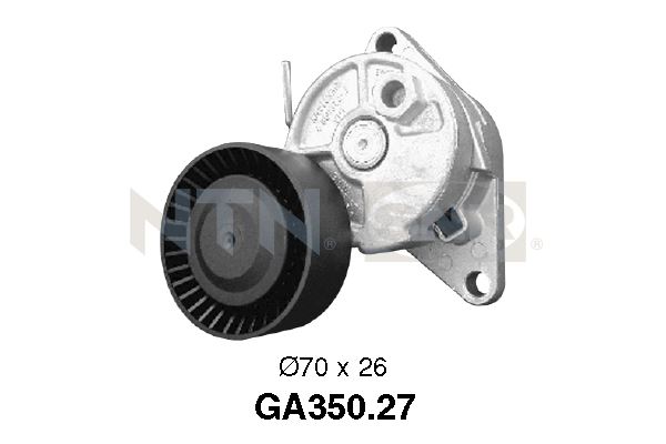 Spannrolle, Keilrippenriemen SNR GA350.27 von SNR