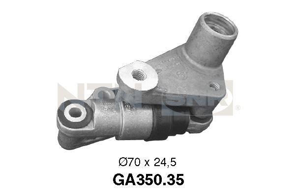 Spannrolle, Keilrippenriemen SNR GA350.35 von SNR
