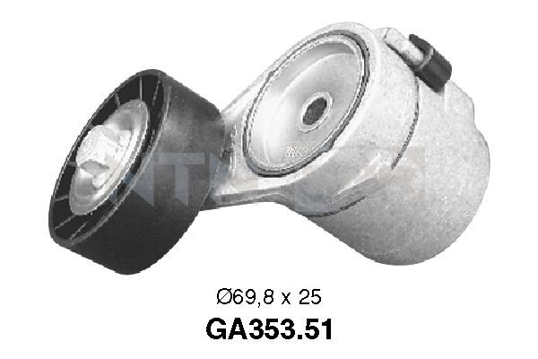 Spannrolle, Keilrippenriemen SNR GA353.51 Spannrolle, Keilrippenriemen SNR GA353.51 von SNR