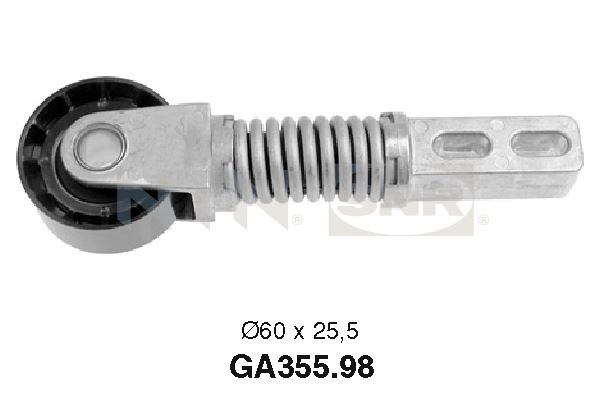 Spannrolle, Keilrippenriemen SNR GA355.98 von SNR