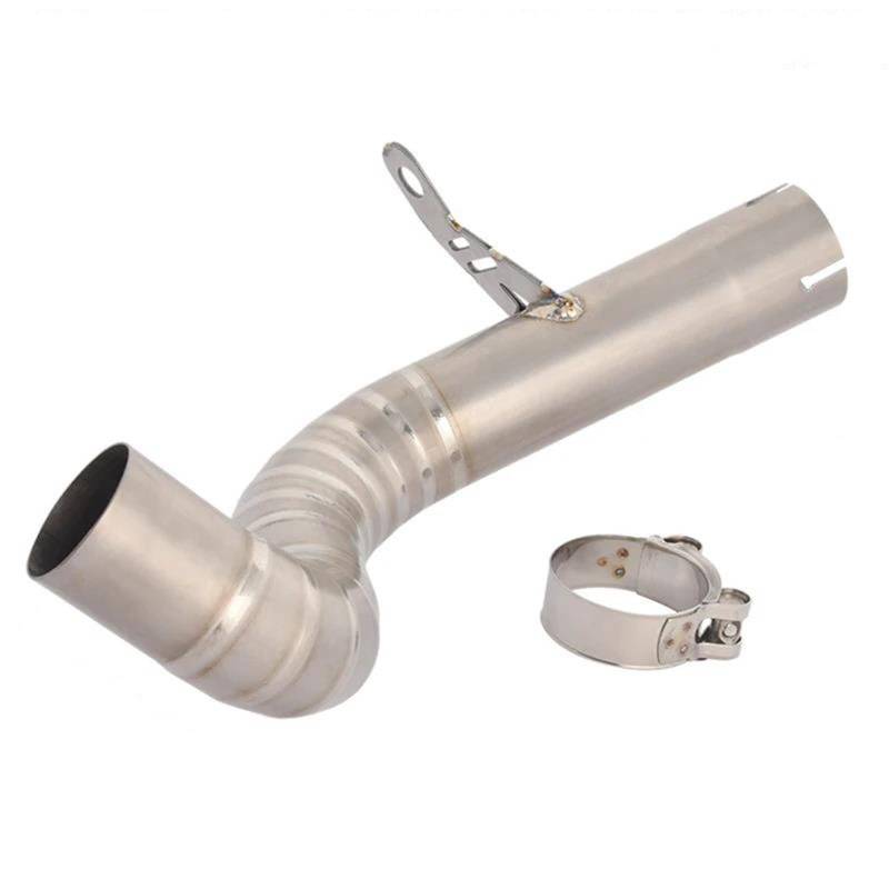 Motorrad-Auspuffrohr Für VOGE 900DS DS900X DS 900 X 2024 2025 Slip-On Escape Mittelrohr Schalldämpfer-Anschlussadapter Auspuff(Titanlegierung) von SNWDBH