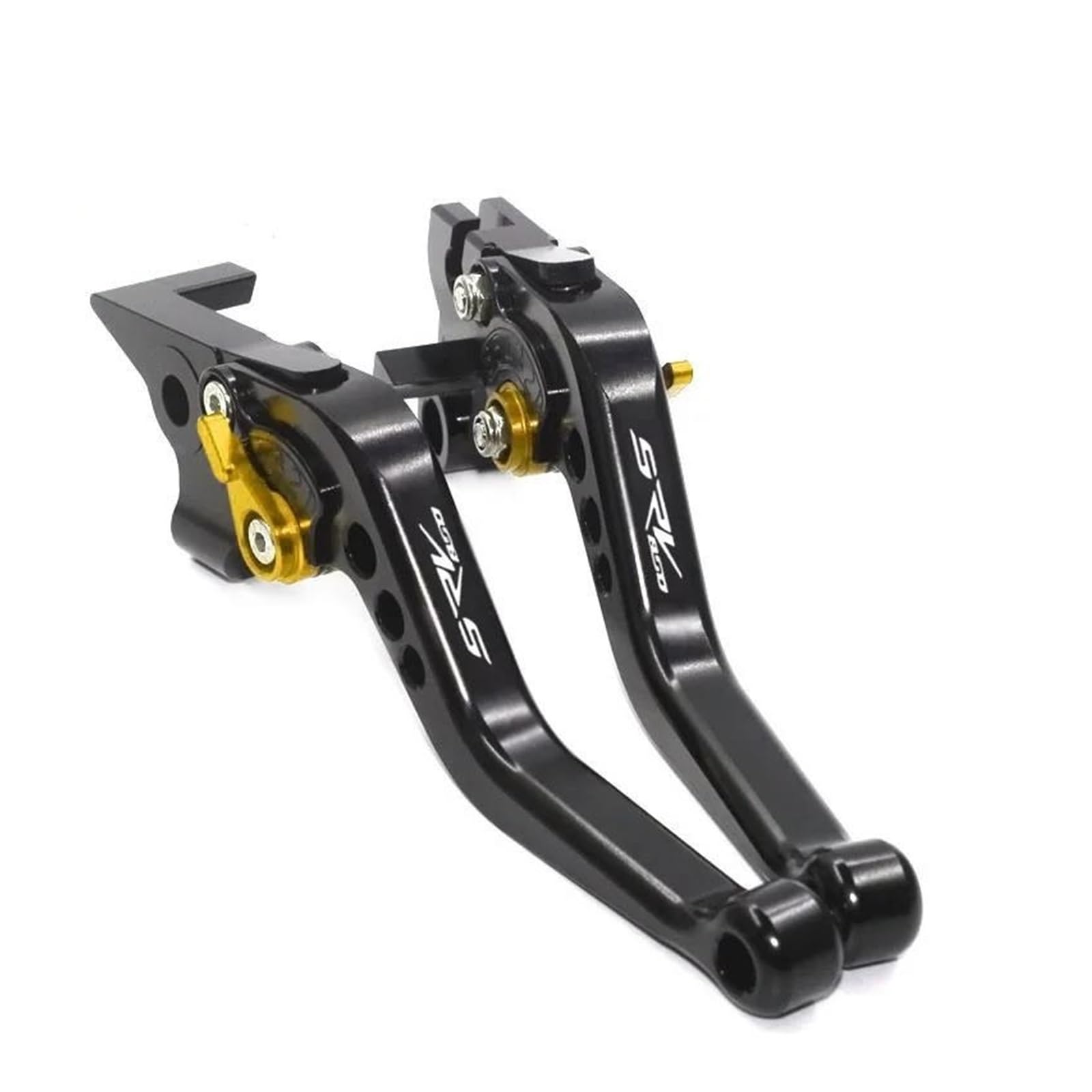 Motorrad-Kurz- Und Lang-Bremskupplungshebelgriffe, CNC-Verstellbarer Lenker, Aluminium-Zubehör Für Aprilia SRV 850 Srv850 2012–2020 Bremskupplungs-Lenkerhebel (Farbe : 2) von SNWDBH