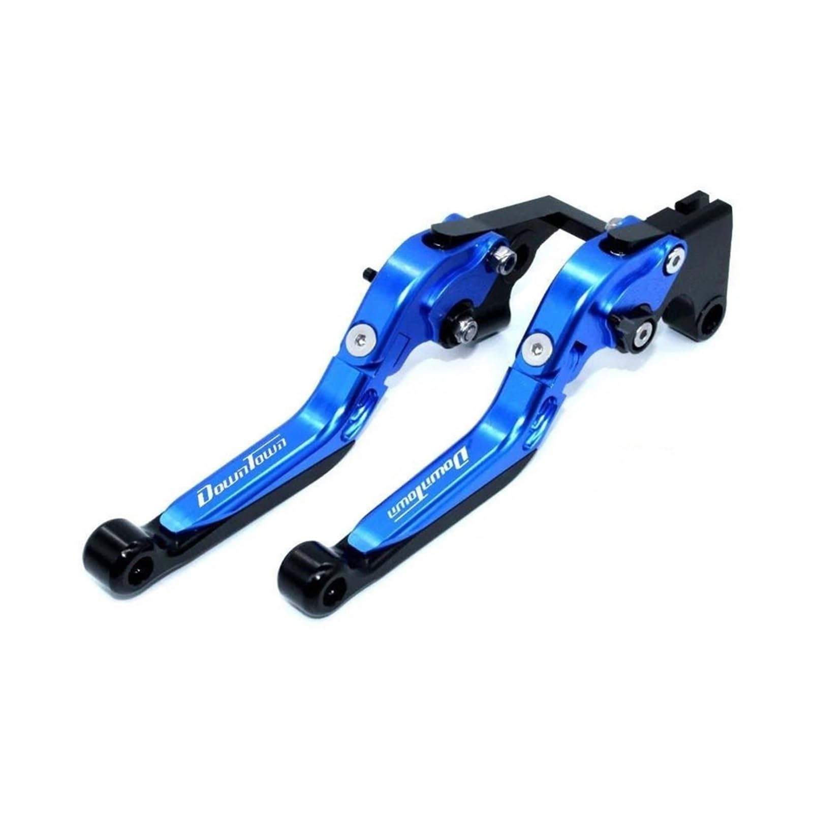 SNWDBH Zusammenklappbare, Ausziehbare Motorrad-Kupplungs- Und Bremshebel Aus Aluminium Mit Parkfunktion Für Kymco Xciting 250 300 500 400 Downtown350 Bremskupplungs-Lenkerhebel (Farbe : 5) von SNWDBH